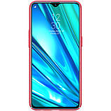 Nillkin Realme 5 Pro Super Frosted Shield Red Чохол Накладка Бампер, фото 3