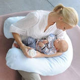 Подушка для вагітних і для годування дітей (наповнювач пінополістирольні кульки) EKO  , фото 3