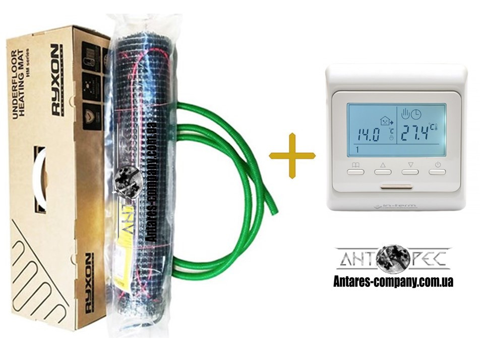 Мат для нагрівання підлоги Ryxon НМ 200 вт. (0.5.кв) серія E-51