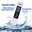 Комбінований солемер і кондуктер TDS/EC метр TES-1 (АР-03) (0 - 9999 ppm; 0 - 9999 µS/cm), фото 3