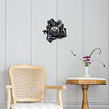 Гаваї острів Алоха Годинники Гаваї Гавайські острови Туризм Годинник для туриста Подорож Декор стіни Годинник вініл, фото 4