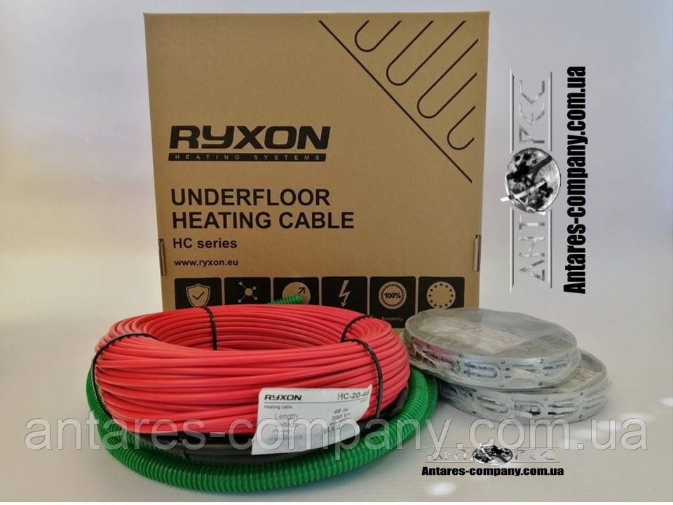 Тонкий двожильний Ryxon HC -20 (4 м.кв) Внутрішня ізоляція: тефлон