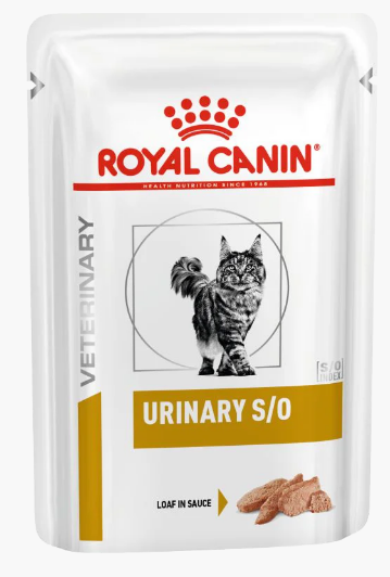 Royal Canin (Роял Канін) URINARY S/O FELINE ПАШТЕТ Pouches для кішок при сечокам'яній хворобі 85 г