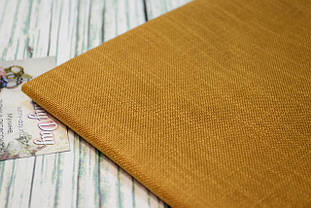 Тканина для вишивки Ubelhor EVA 4042, гірчично-помаранчева - 28 каунт