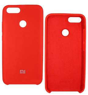 Чохол Silicone Case для Xiaomi Mi A1 червоний (сяомі ксіомі мі а1)