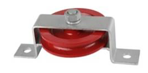 Ролик 90 мм, обвідний, для системи вентиляції пташника