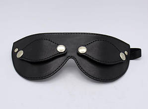 Шкіряна БДСМ маска на очі