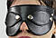 Шкіряна БДСМ маска на очі, фото 2