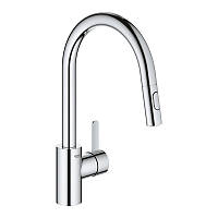 Кухонний змішувач Grohe Eurosmart Cosmopolitan 31481001 з висувною лійкою