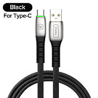 Кабель для быстрой зарядки телефона смартфона QC3.0 USB - Type-C 1м. Зарядный провод шнур ЮСБ на Тайп С A32N