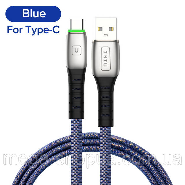 Кабель для швидкої зарядки телефону QC3.0 USB - Type-C 1м. Зарядний провід шнур ЮСБ на Тайп A32B