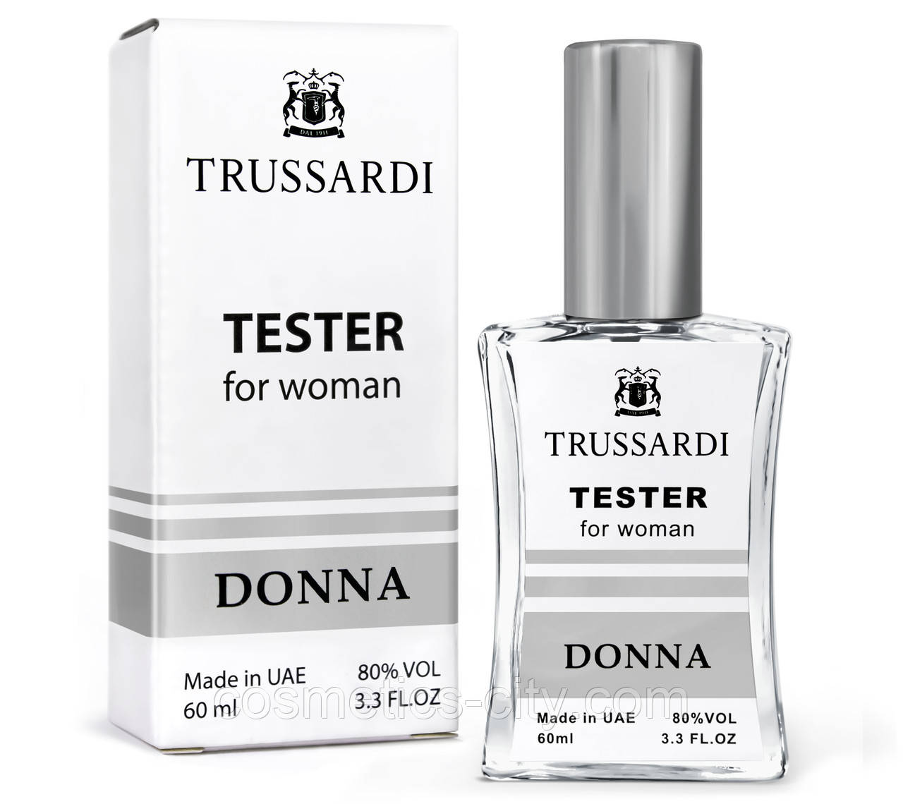 Тестер жіночий TRUSSARDI Donna, 60 мл. NEW, фото 1