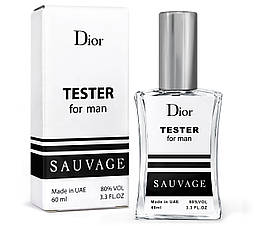Тестер чоловічий Christian Dior Sauvage, 60 мл. NEW