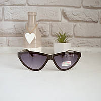 Очки солнцезащитные женские +чехол очки женские черные "Lv"