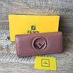 Жіночий шкіряний гаманець Fendi Фенді, фото 6