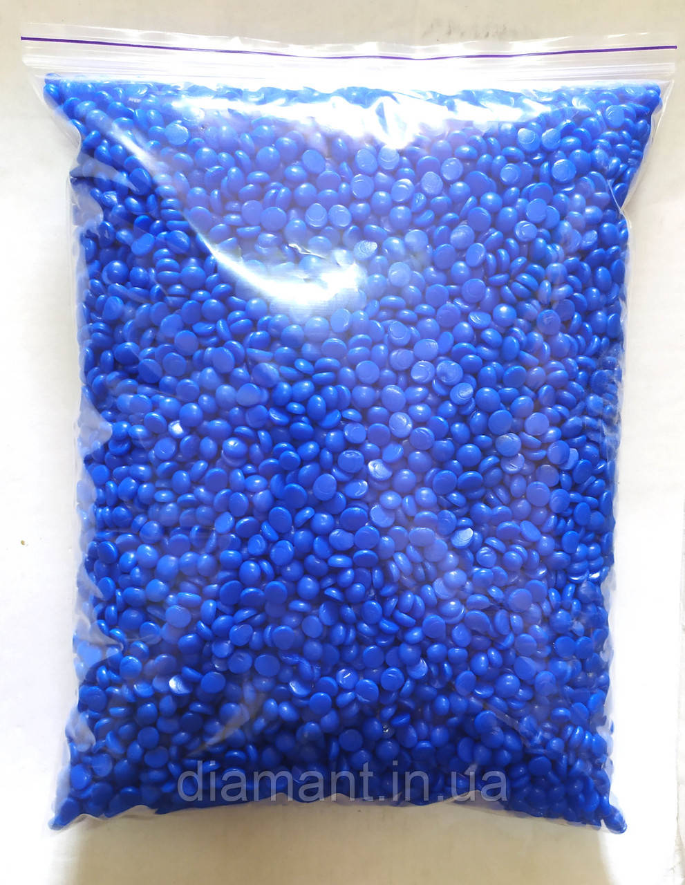 Віск інжекторний синій BLUE WAX у гранулах (0,5 кг), фото 1