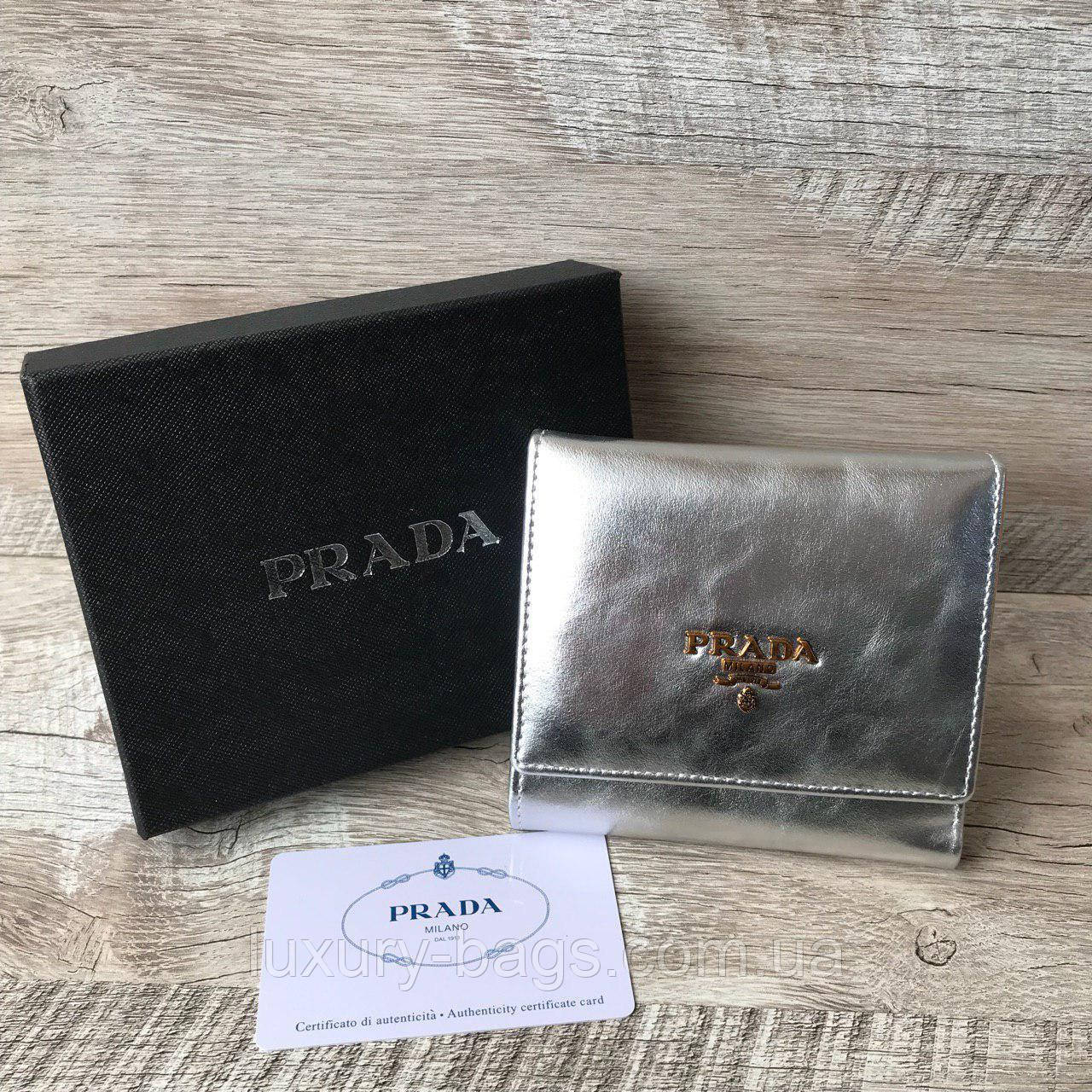 Брендовий шкіряний гаманець, фото 1