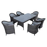 Крісло MALTA RGTF1003-1,дизайнерське в стилі лофт.Крісло для кафе,для ресторанів,для тераси,для кухні, фото 3