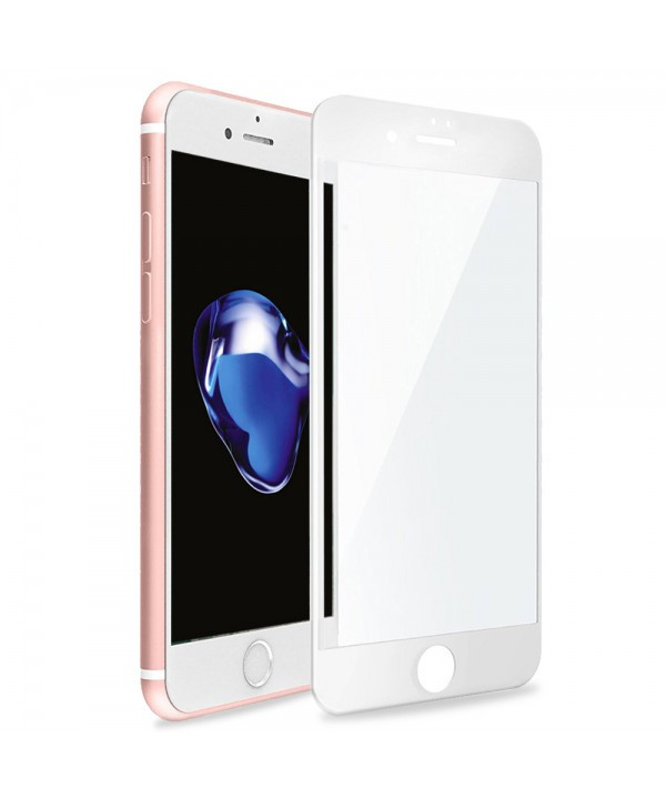 Захисне скло Mocolo 3D Full Glue для Apple iPhone 8 Plus White (0.33 мм)