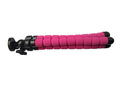 Гнучкий настільний штатив/трипод Alitek Flexible Sponge Long Pink, фото 3