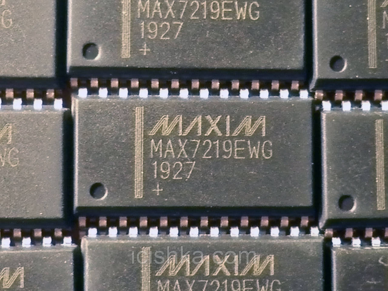 MAX7219EWG/MAX7219CWG SOP24 — драйвер 8-сегментного світлодіодного індикатора