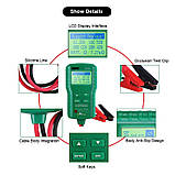 Тестер автомобільних акумуляторів DUOYI DY219A 12V 24V Car Battery Tester аналізатор акб, фото 4
