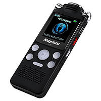 Цифровой диктофон с таймером, стерео, охват 360 градусов, 11 часов Noyazu voice recorder V59, 8 Гб