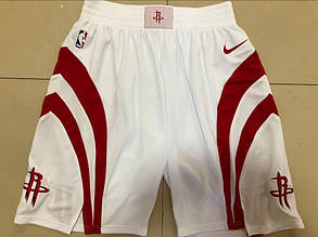 Чоловічі білі шорти Nike команда Houston Rockets NBA Swingman