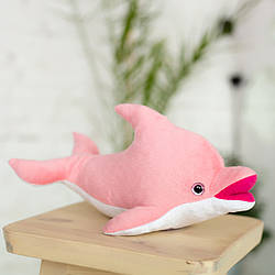 Дельфін іграшка Eirena Nadine (312-R-30) плюшевий 30 см рожевий