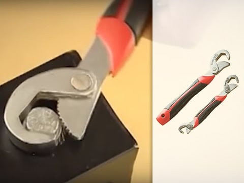 Универсальный ручной разводной гаечный ключ Snap'N Grip 2 ключа