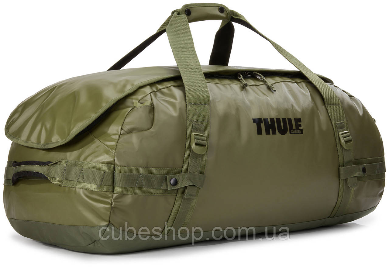 Спортивна сумка-рукзак Thule Chasm 90L Olivine (оливковий)