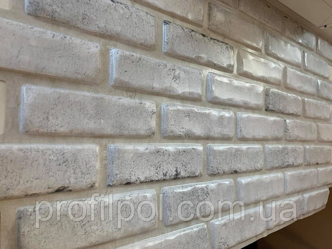 Листовые пластиковые панели Камень белый 960х485, цена 80 грн — Prom.ua ...