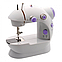 Швейна машинка портативна Mini Sewing Machine SM-202A з адаптером, фото 6