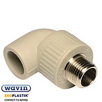 Коліно з МРН 20х1/2" Wavin EKOPLASTIK SKOE02020RCT