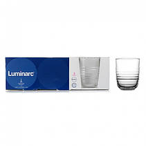 Набір низьких склянок для соку Luminarc MAGICIEN 270 мл 3 шт (N1038), фото 3