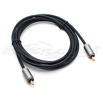 Кабель відео 1RCA-1RCA коаксіальний (висока якість) New Design, 3.0 м, фото 4