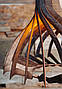 Люстра дерев'яна СОНЦЕ by smartwood  ⁇  Люстра лофт  ⁇  Дизайнерський стельовий світильник, фото 4