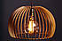 Люстра дерев'яна СОНЦЕ by smartwood  ⁇  Люстра лофт  ⁇  Дизайнерський стельовий світильник, фото 2