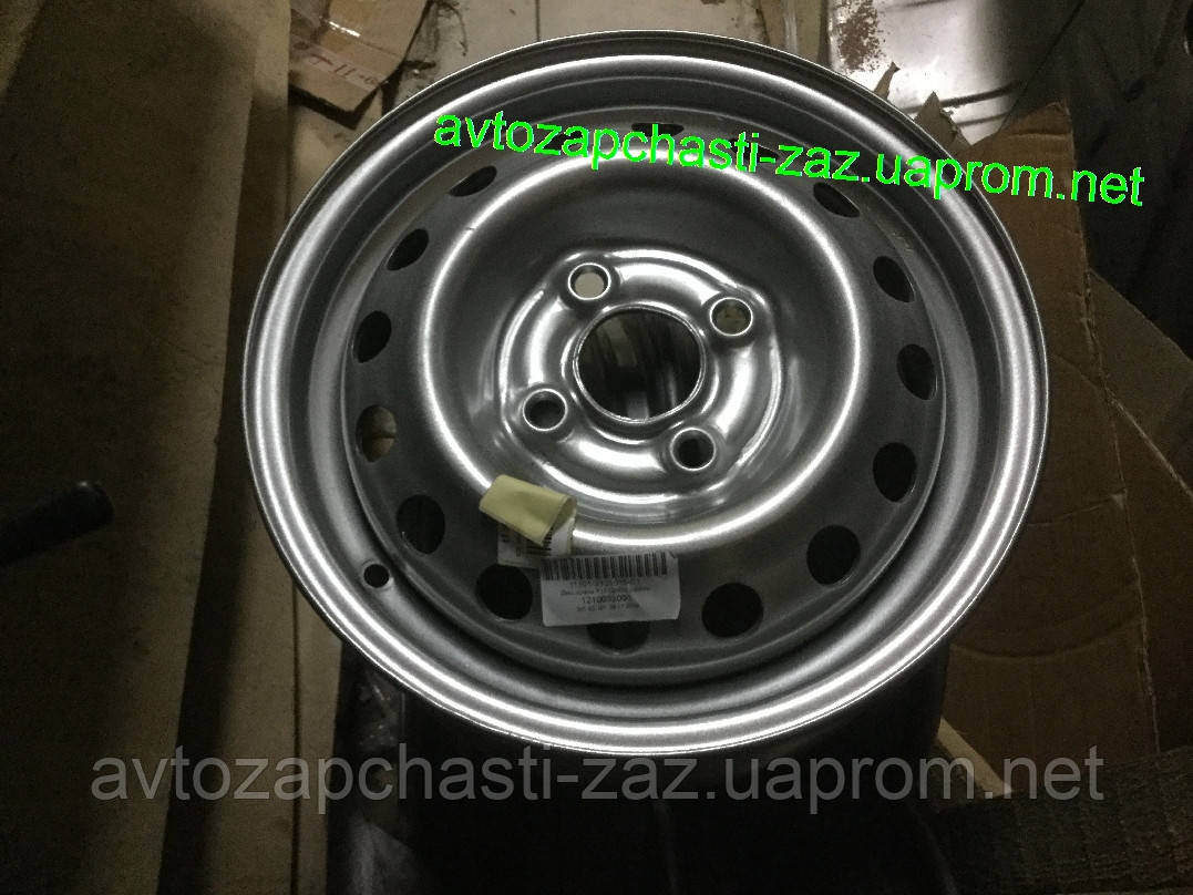 Диск колеса Ланос R13 Т1301.3101015-01. Диски колесные черные. Диски ...