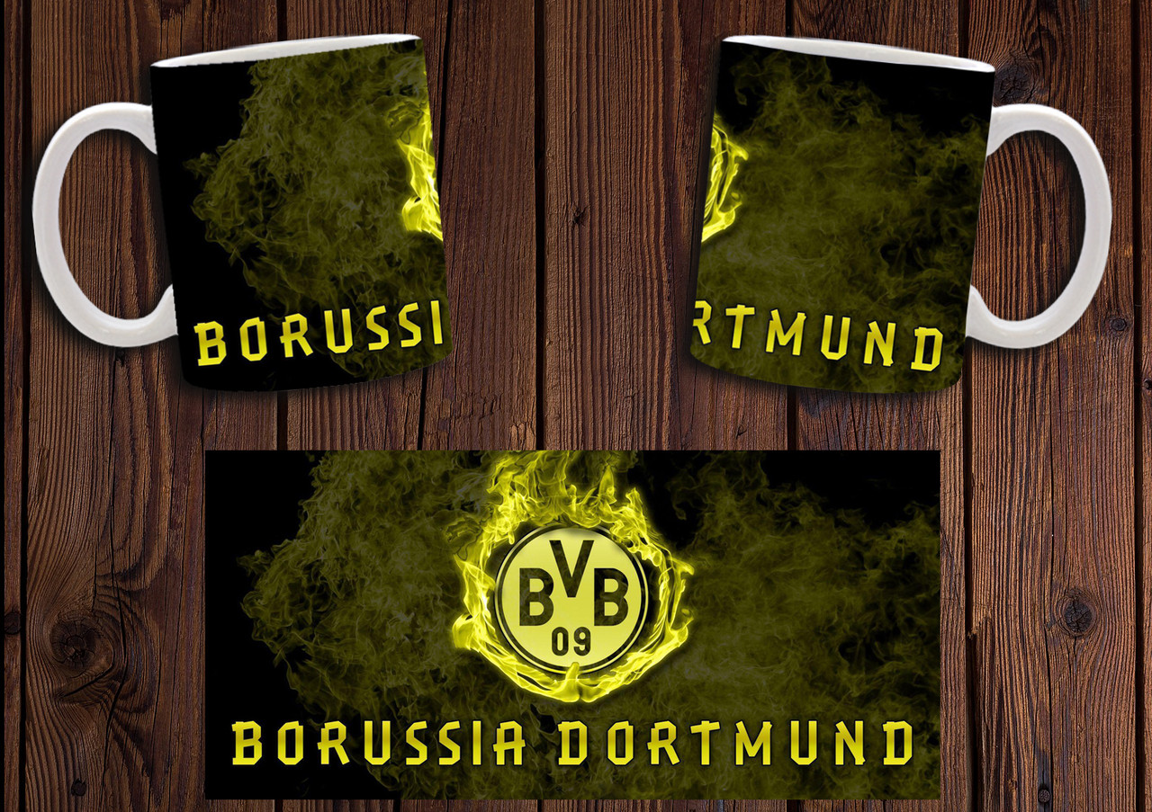 Чашка "ФК Боруссія Дортмунд" / Кружка "Borussia Dortmund BVB 09" №3