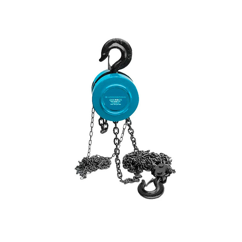 Таль ланцюгова механічна Kraissmann 1000 KB 2.5, фото 1