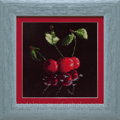 Набір для вишивки хрестиком Чарівна Мить А-219 "Відображення. Вишня", фото 1