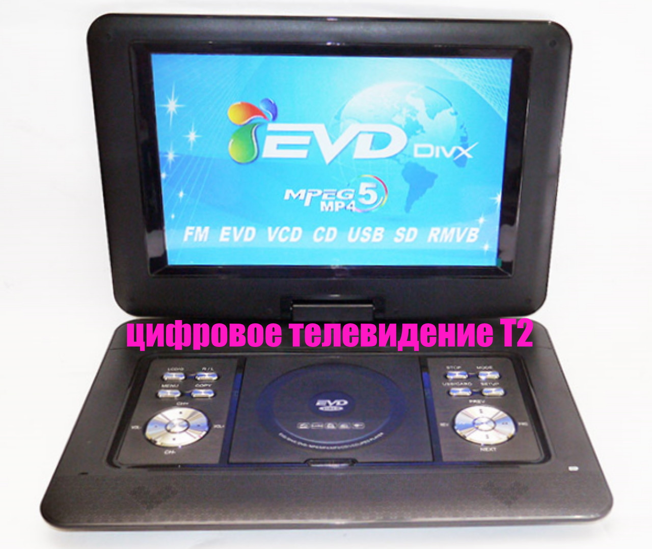 Автомобильный переносной ДВД DVD проигрыватель Opera NS-1580 14 ...