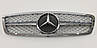 Решітка радіатора Mercedes W203 стиль AMG (хром), фото 4