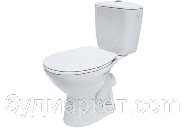 Унітаз-компакт Cersanit Mito Grey 010 гір. сл., 3/6, пліч. підв. з сід. полипр.