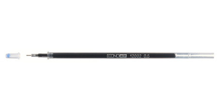 Стержень гелевий 0,5 мм 130 мм Economix  ручок гольчастий, 12002 фіолетовий  // 20 шт/уп чорний