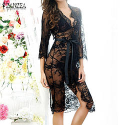 Мереживний халат (220/6)