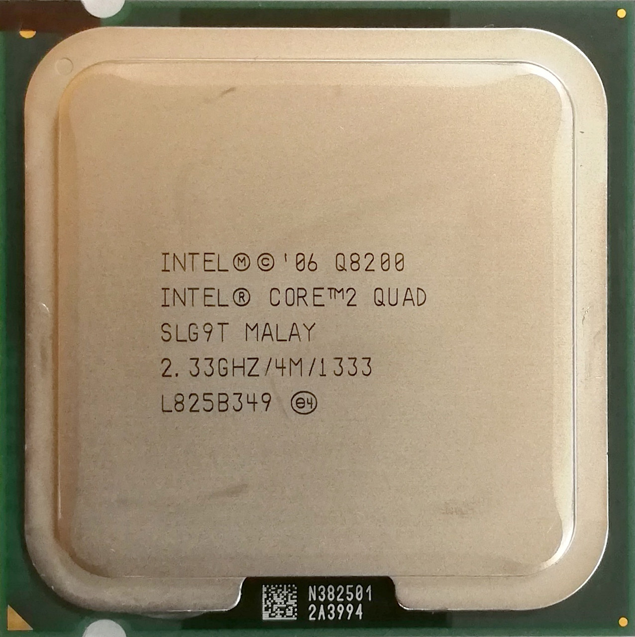 Процесор Intel Core 2 Quad Q8200 R0 SLG9T 2.33 GHz 4 MB Cache 1333 MHz FSB Socket 775 Б/У
