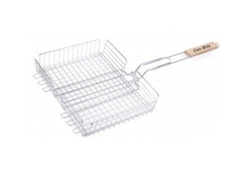 Решітка для гриля хромована CON BRIO 32х24,5х6,5 см 782CB-Ф, фото 1