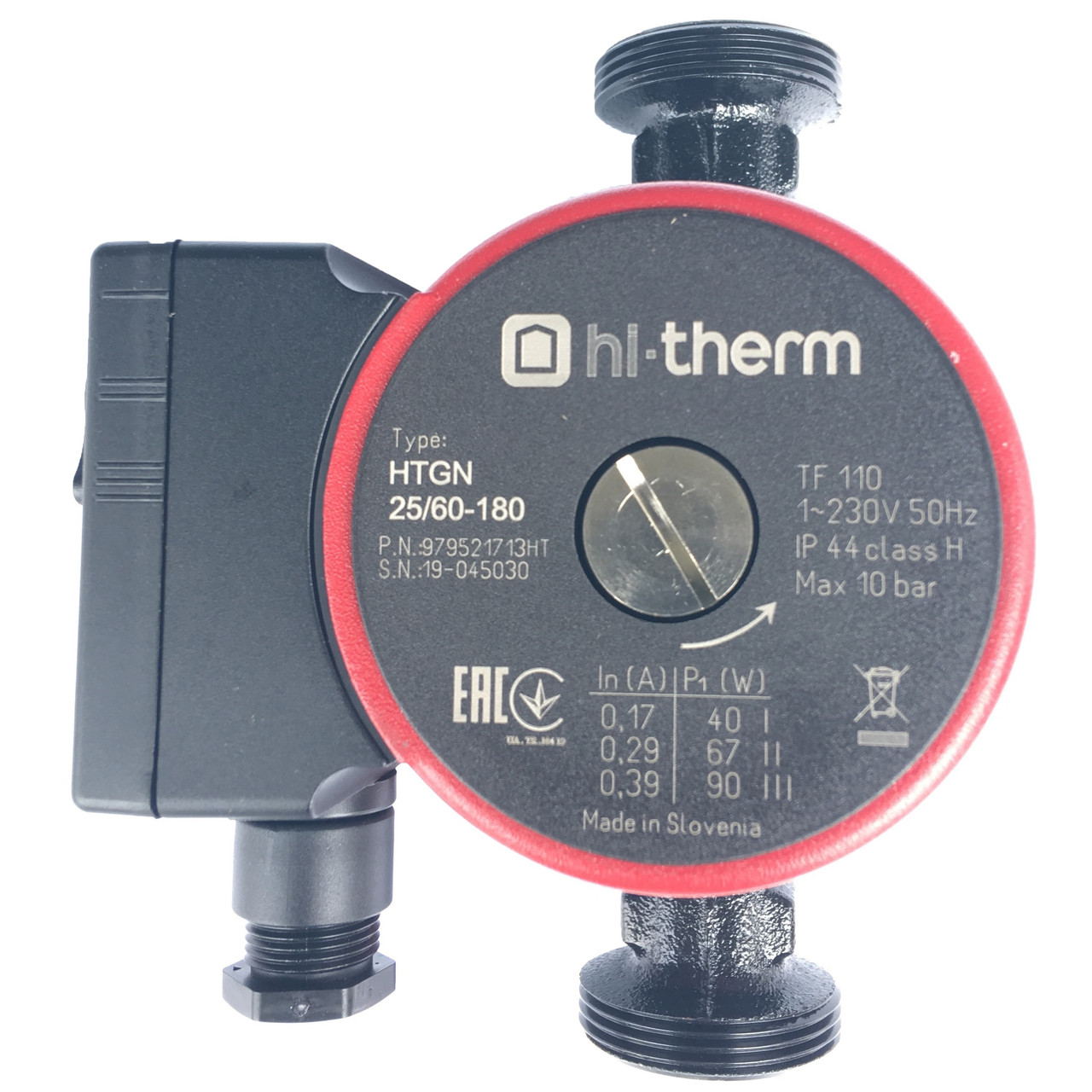 Циркуляційний насос Hi-Therm HTGN 25/60-180